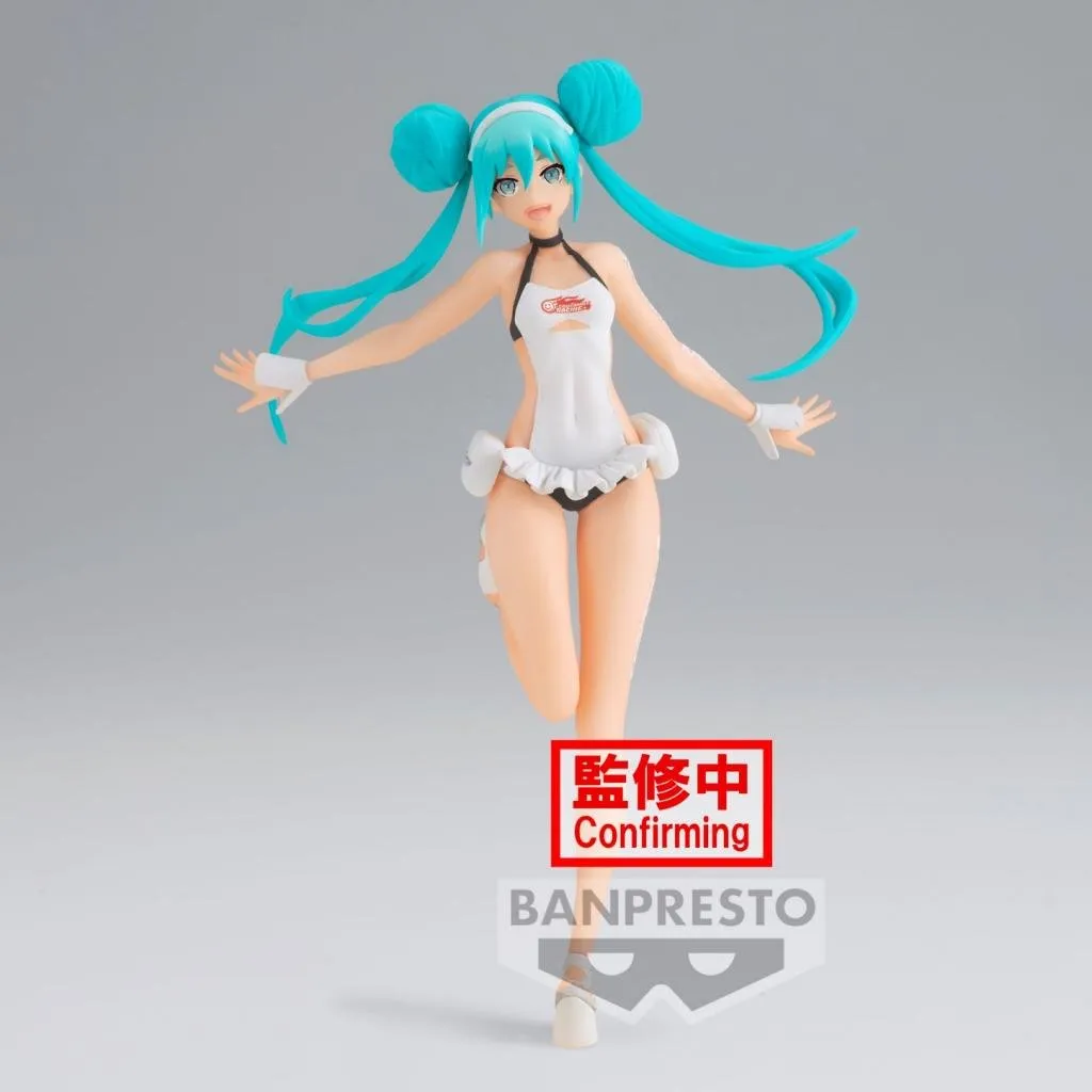 Hatsune Miku Racing - Racing Miku 2022 Tropical Maid figure 16cm